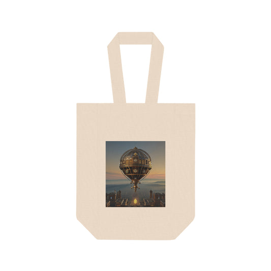 Double Wine Tote Bag