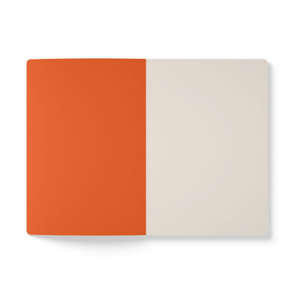 Tangerine Orange Softcover Notebook