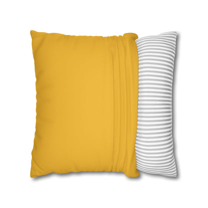 Faux Suede Square Pillowcase