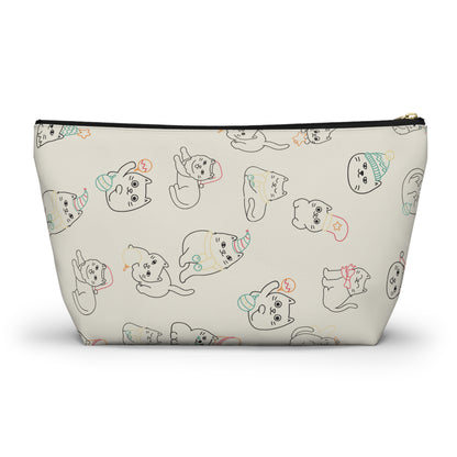 Pouch with T-bottom