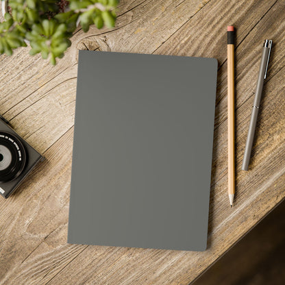 Dark Grey Softcover Notebook