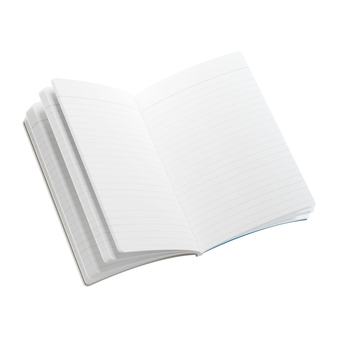 Aqua Blue Softcover Notebook