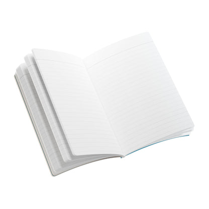 Aqua Blue Softcover Notebook