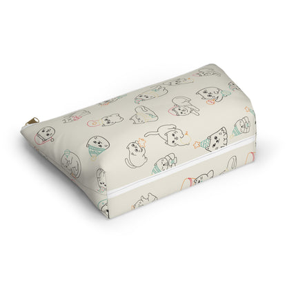 Pouch with T-bottom