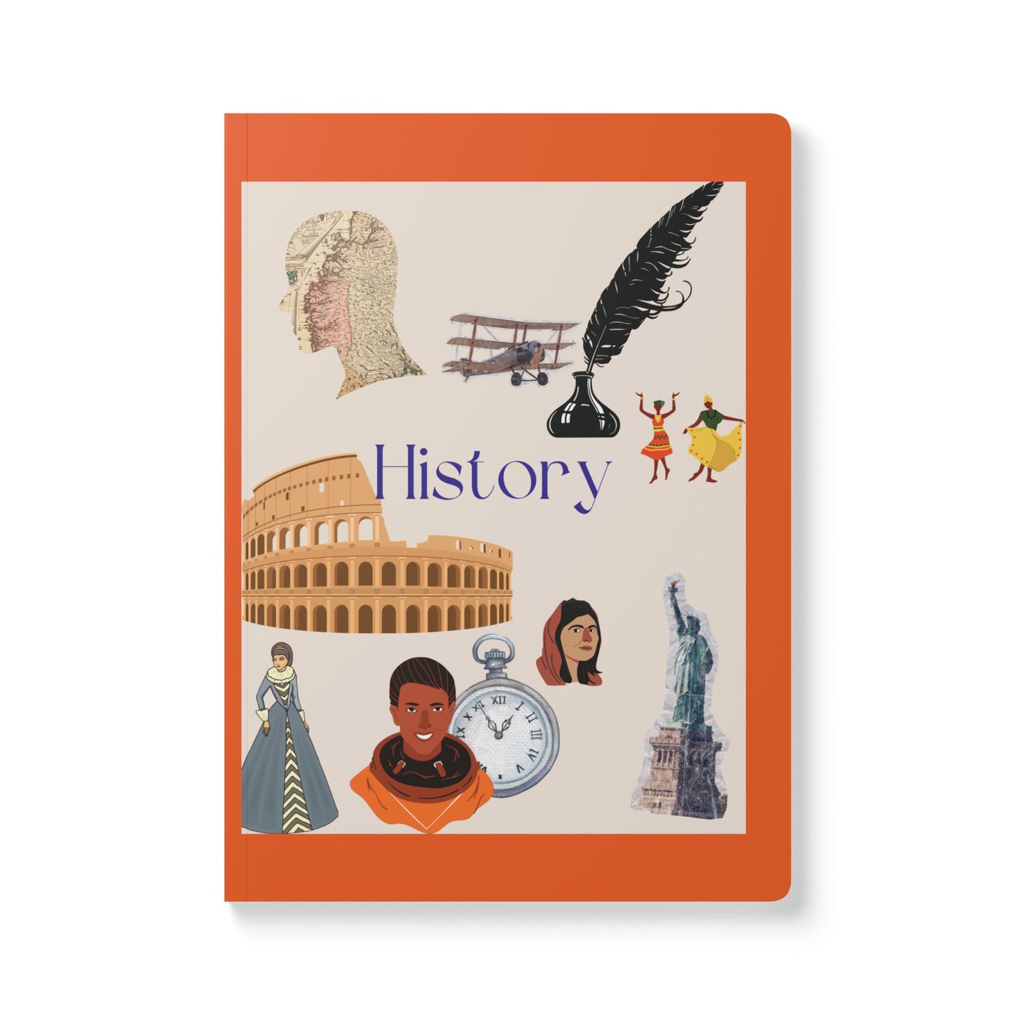 History Softcover Notebook