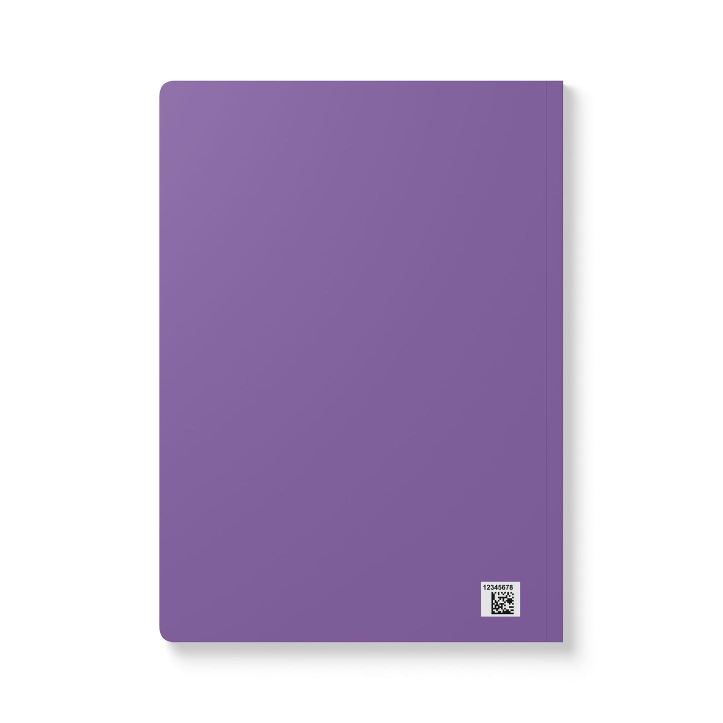 Soft Purple Softcover Notebook