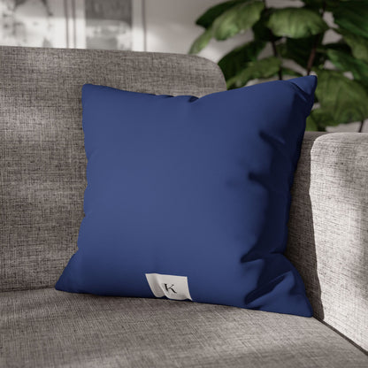 Faux Suede Square Pillowcase