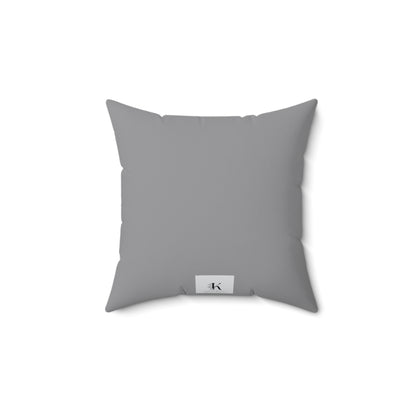 Faux Suede Square Pillow