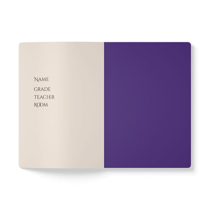 Purple Softcover Notebook