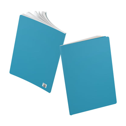 Aqua Blue Softcover Notebook