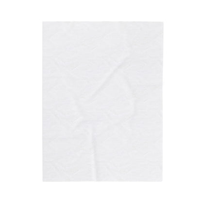 Blue Velveteen Plush Blanket