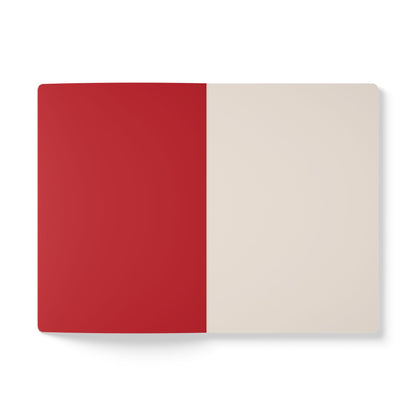 Fire Engine Red Softcover Notebook