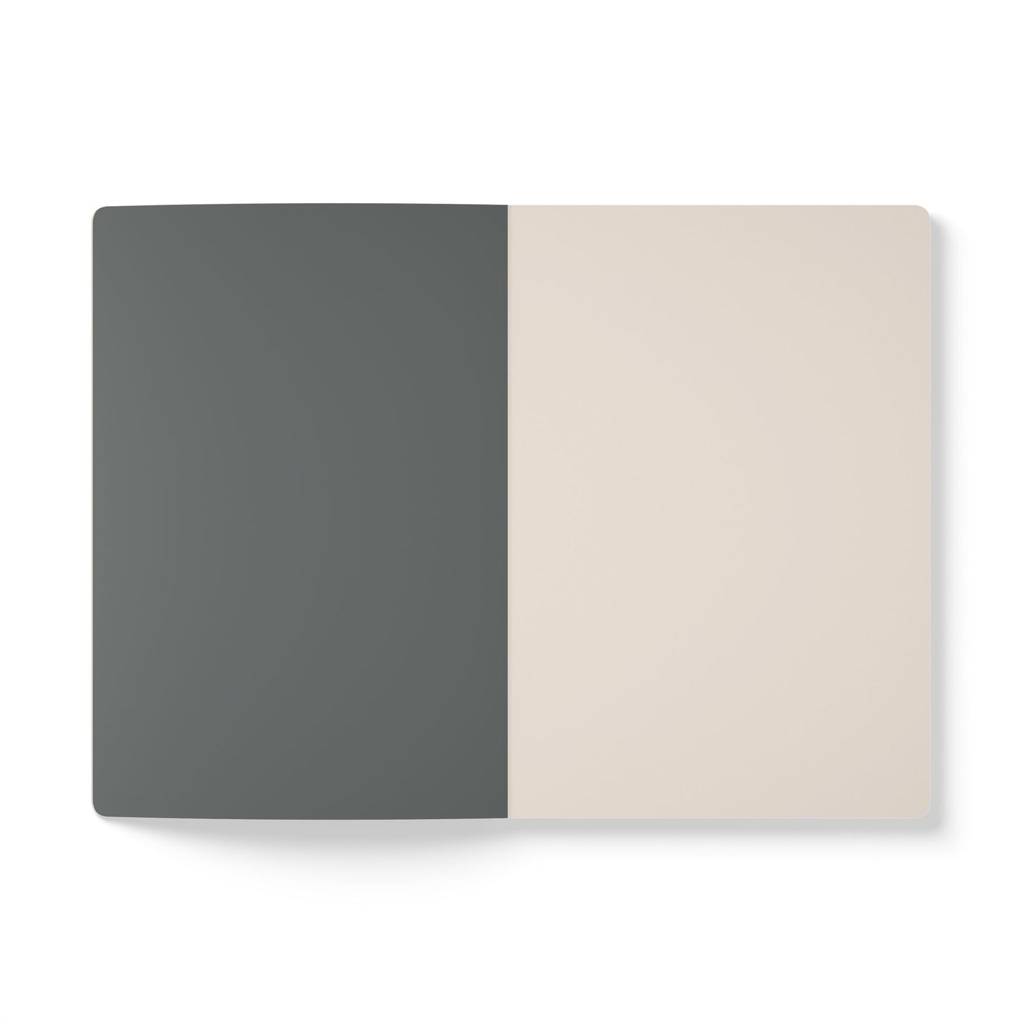 Dark Grey Softcover Notebook
