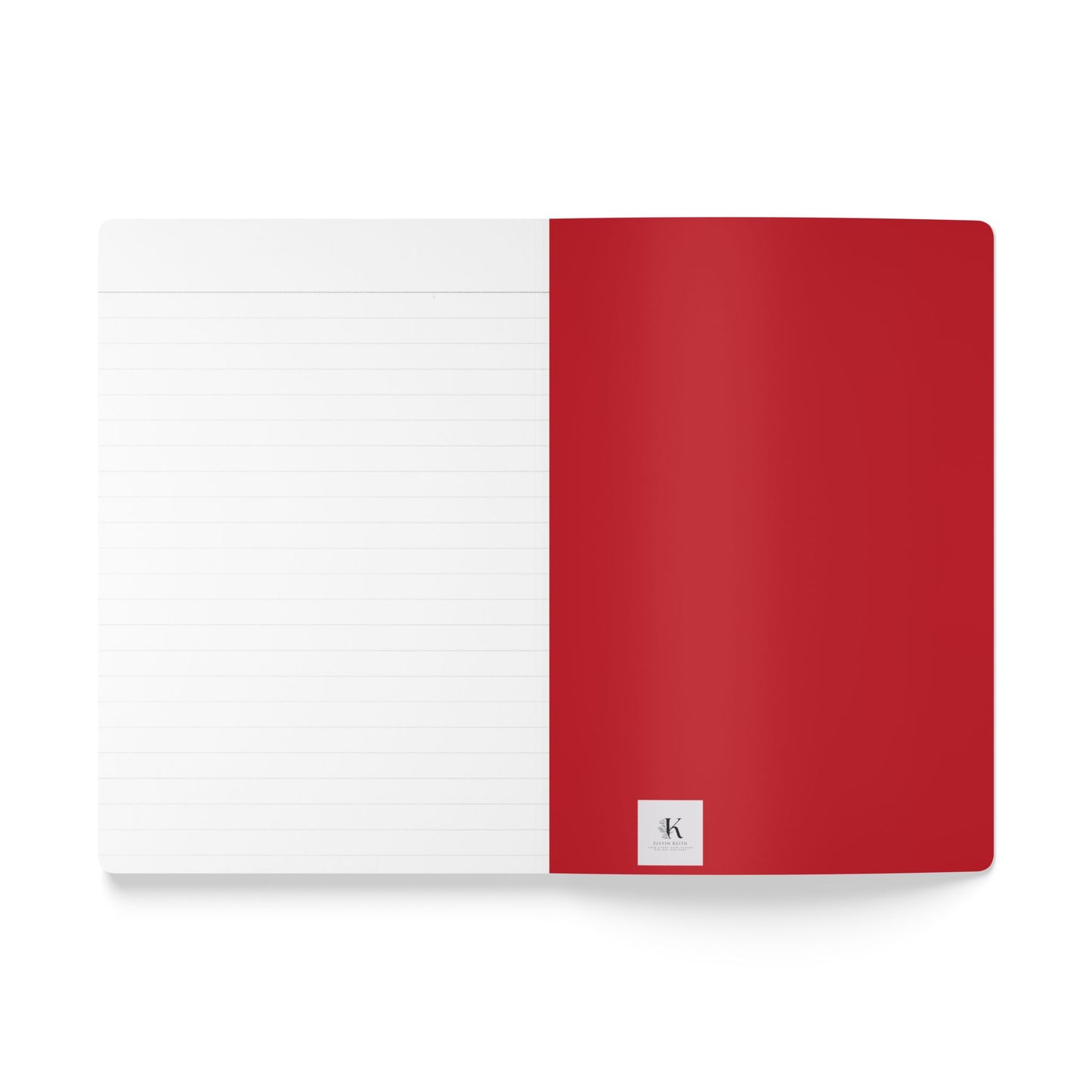 Fire Engine Red Softcover Notebook