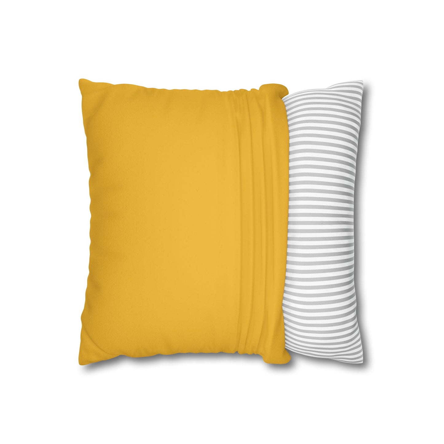 Faux Suede Square Pillowcase