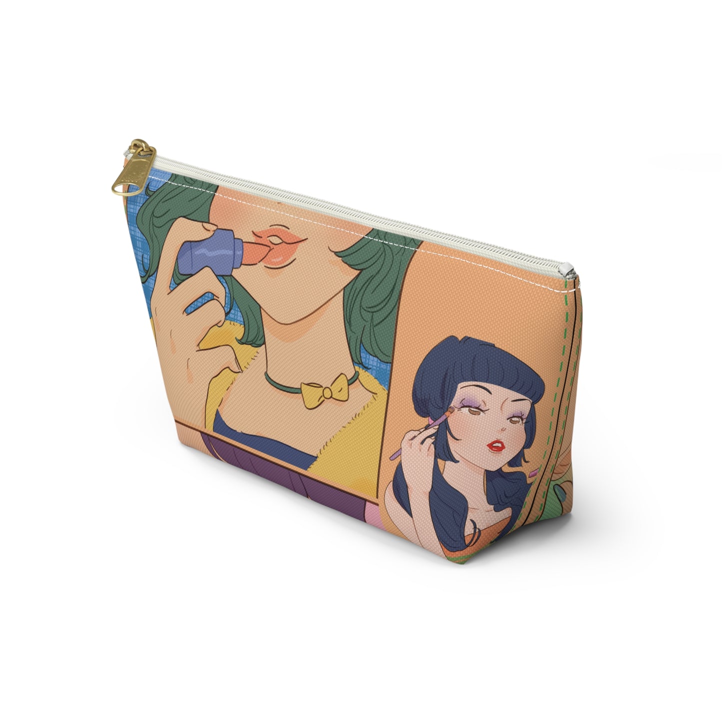 Pouch with T-bottom
