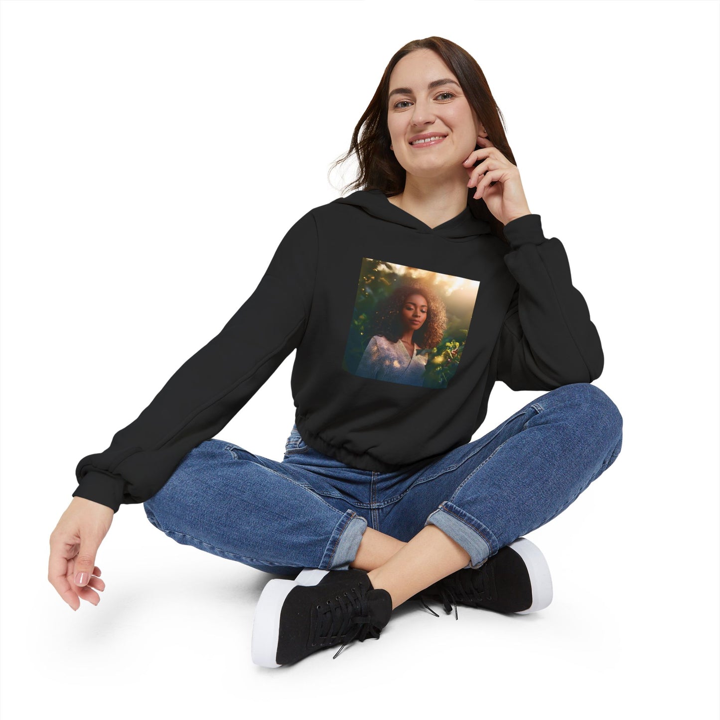 Women's Cinched Bottom Hoodie