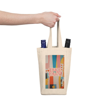 Double Wine Tote Bag
