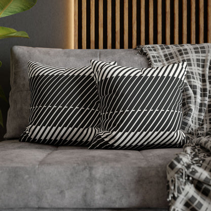 Faux Suede Square Pillowcase