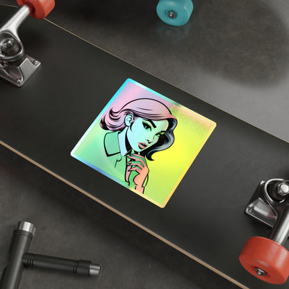 Holographic Die-cut Stickers