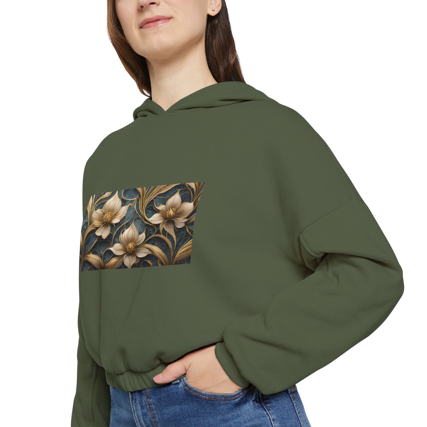 Women's Cinched Bottom Hoodie