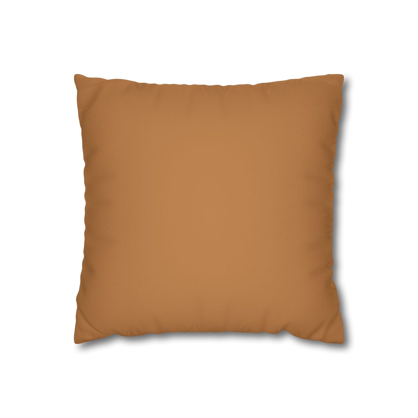 Faux Suede Square Pillowcase