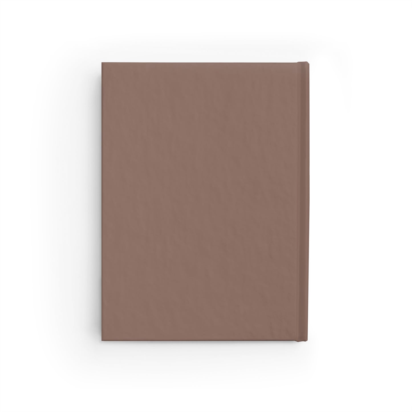 Matte Milk Chocolate Journal Book - Ruled Line