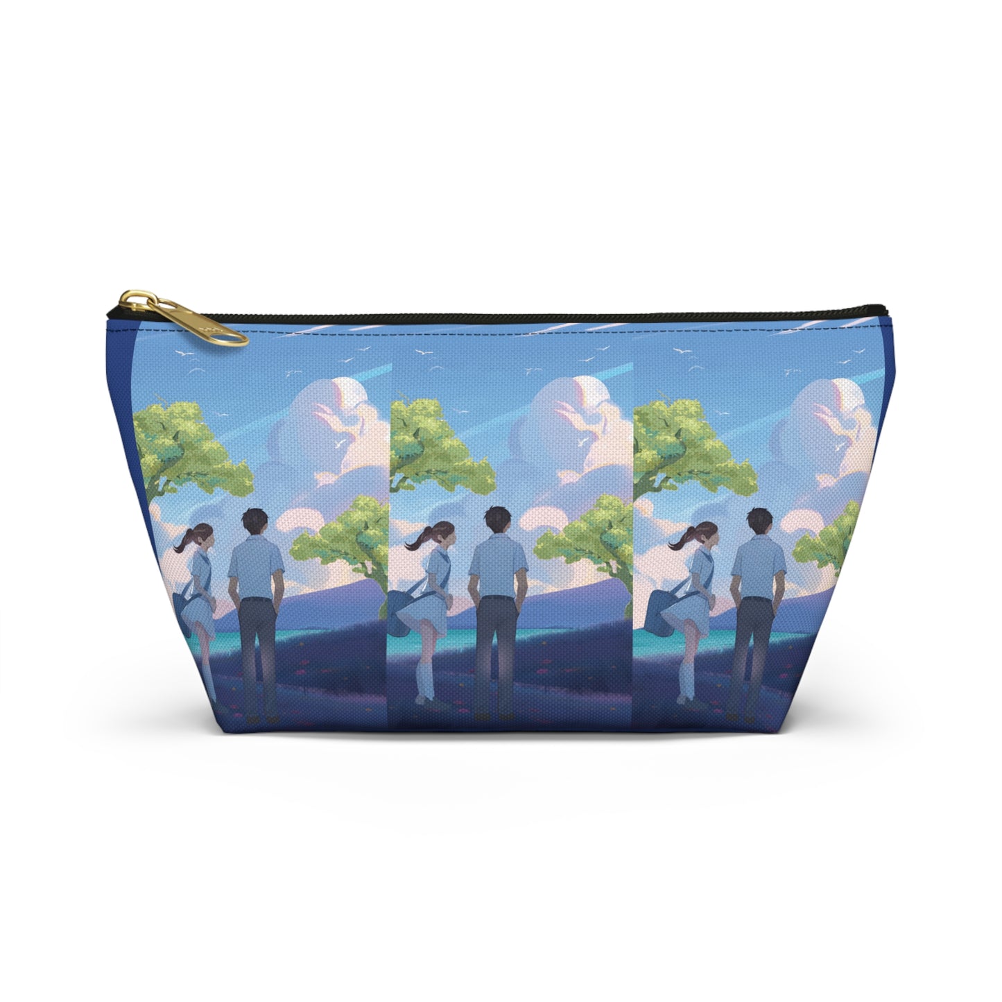 Pouch with T-bottom
