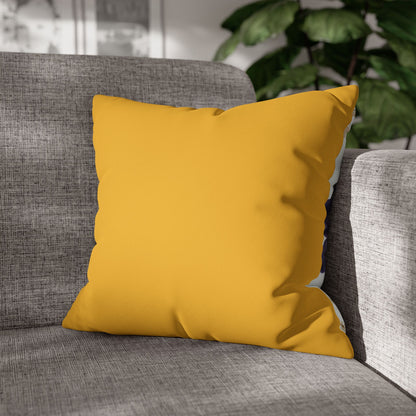 Faux Suede Square Pillowcase