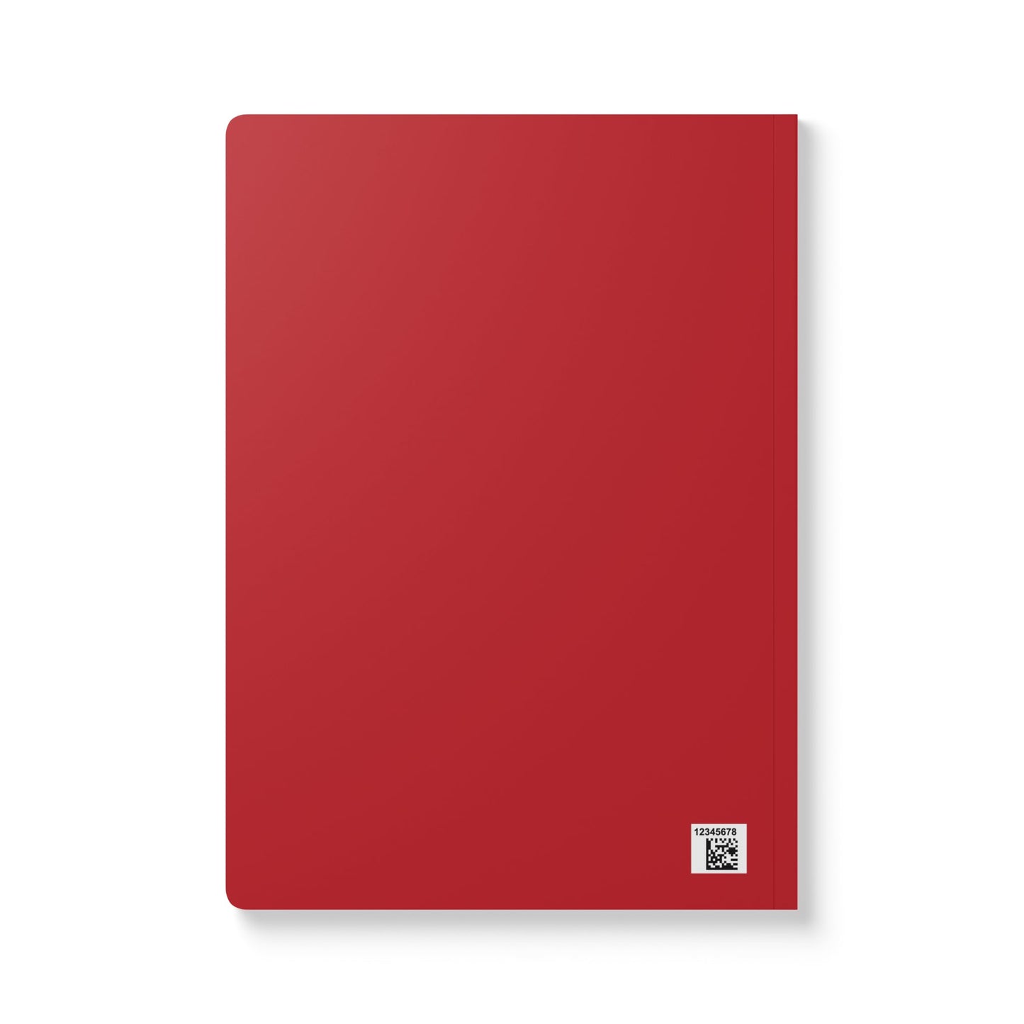 Fire Engine Red Softcover Notebook