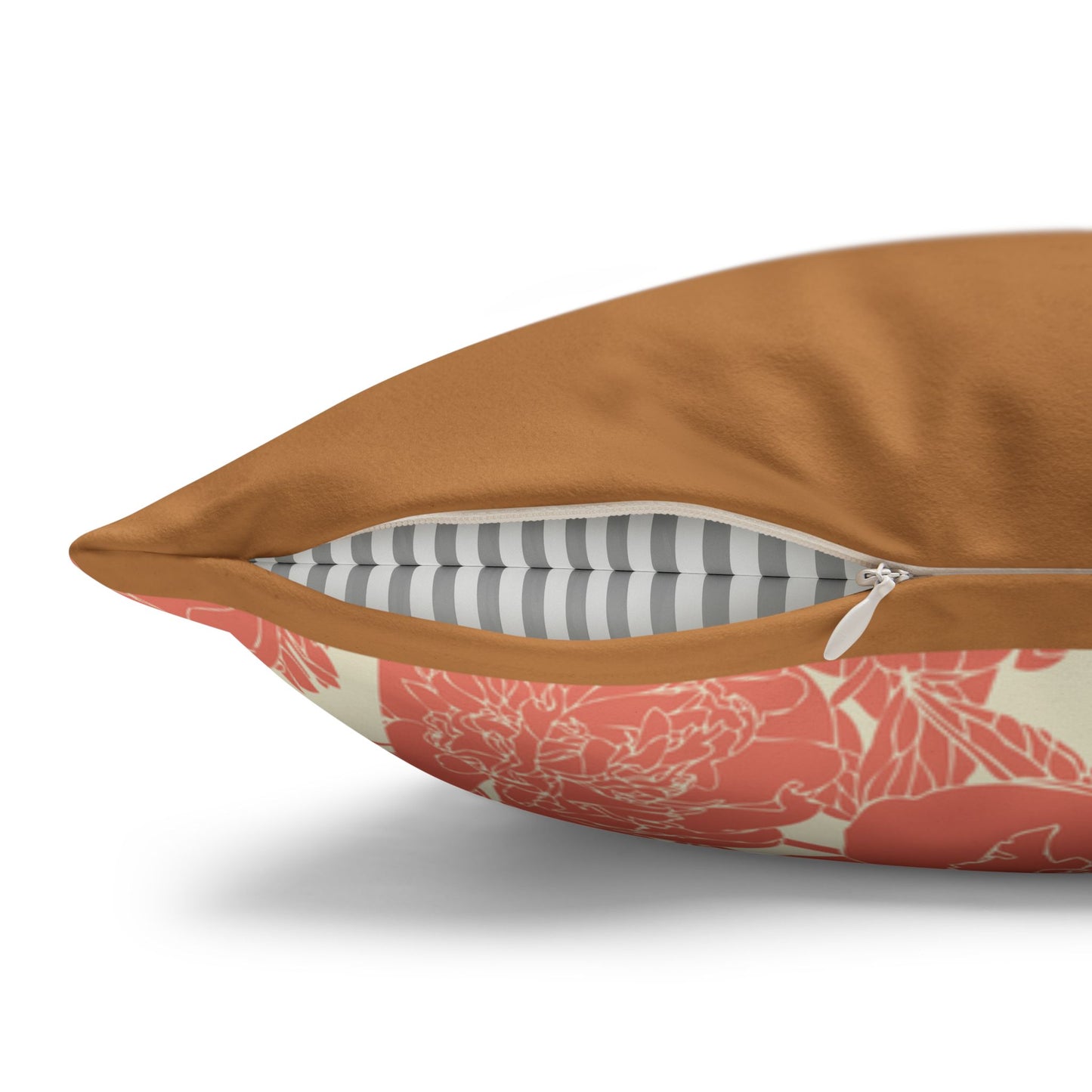 Faux Suede Square Pillowcase