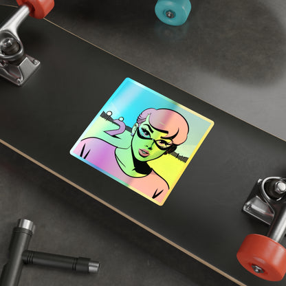 Holographic Die-cut Stickers