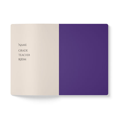 Purple Softcover Notebook