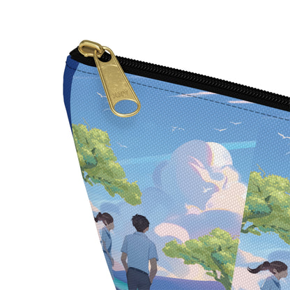 Pouch with T-bottom