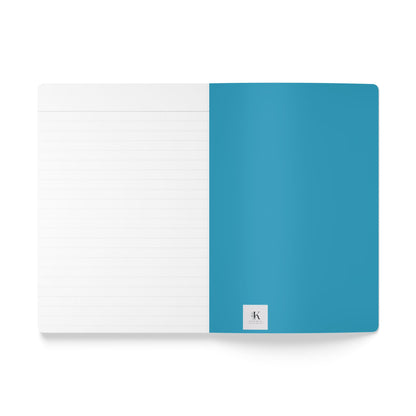 Aqua Blue Softcover Notebook