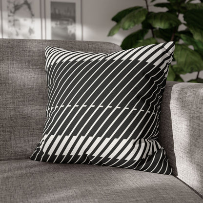 Faux Suede Square Pillowcase