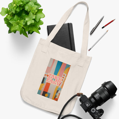 Organic Canvas Tote Bag