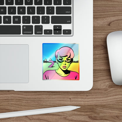 Holographic Die-cut Stickers
