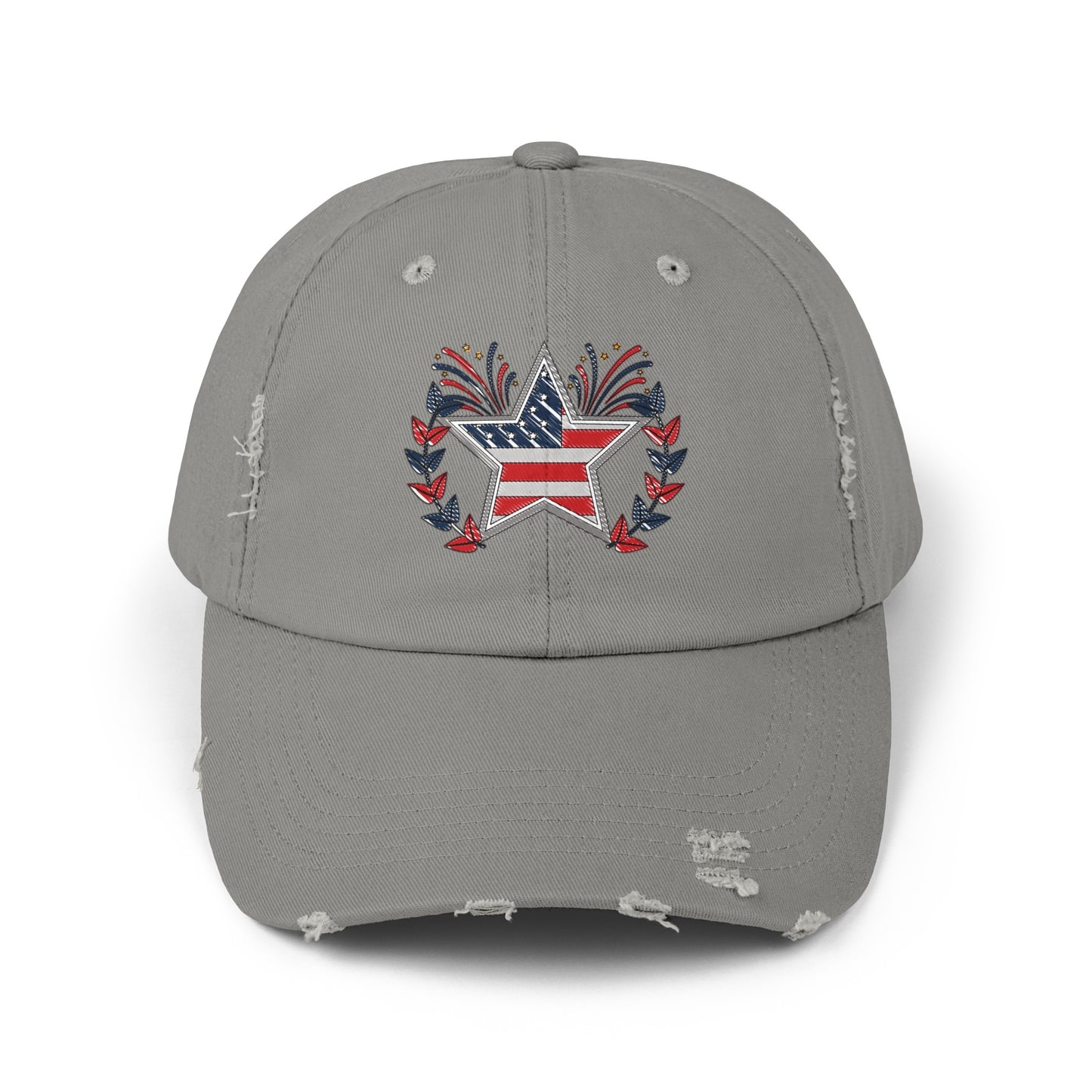 Unisex Distressed Cap