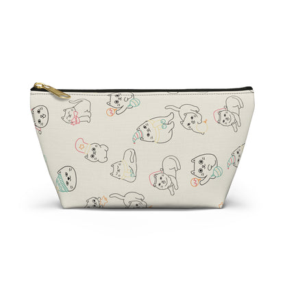 Pouch with T-bottom