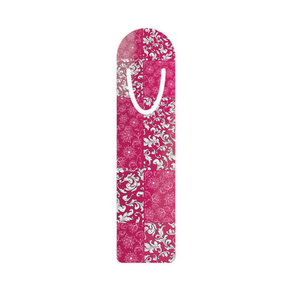 Fuschia Patchwork Bookmark