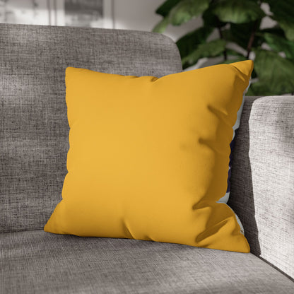 Faux Suede Square Pillowcase