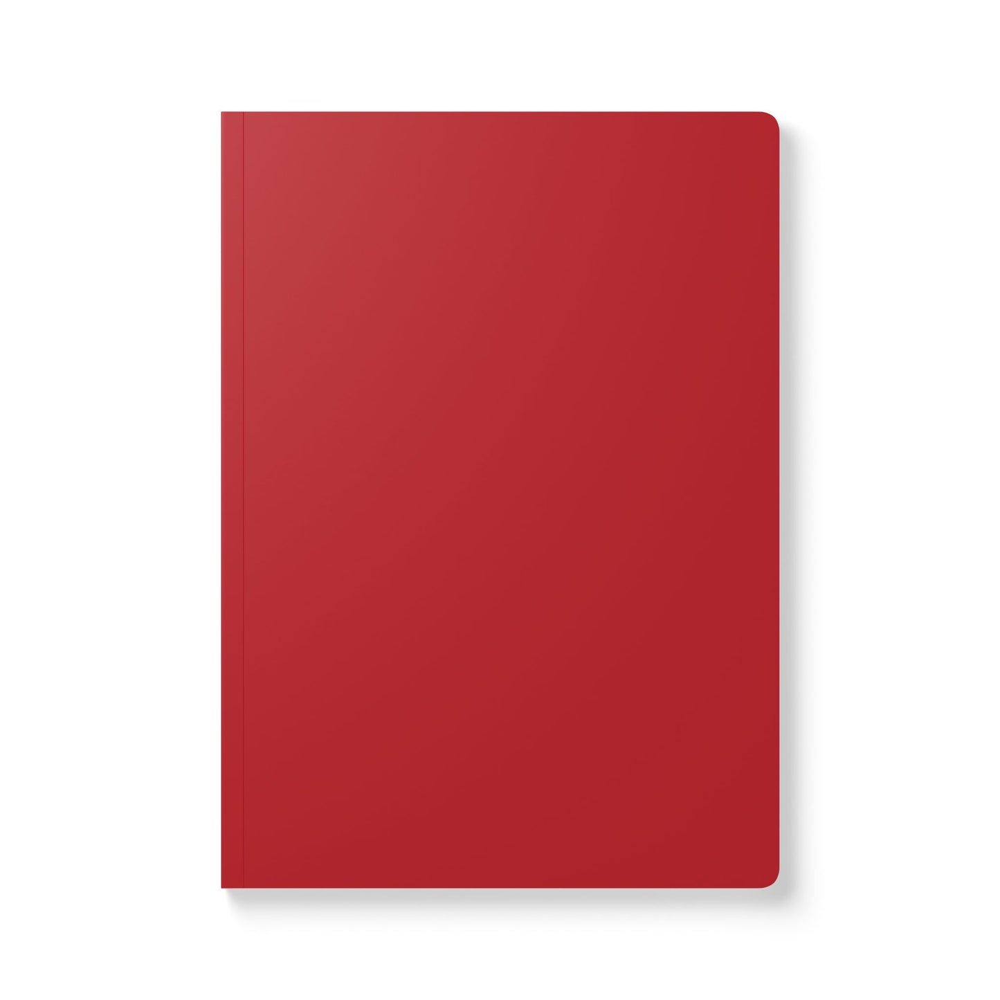 Fire Engine Red Softcover Notebook