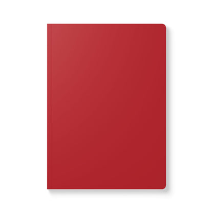 Fire Engine Red Softcover Notebook