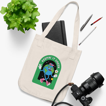 Organic Canvas Tote Bag