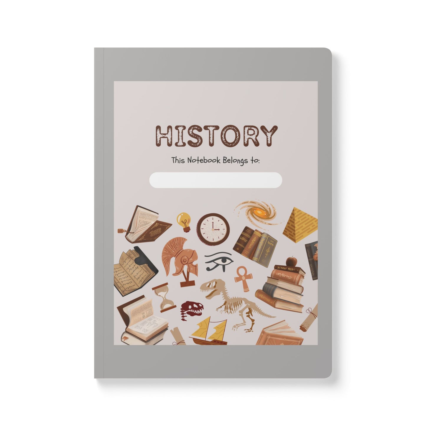 History Softcover Notebook