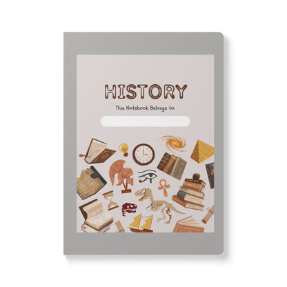 History Softcover Notebook