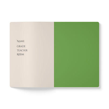 Pale Green Softcover Notebook