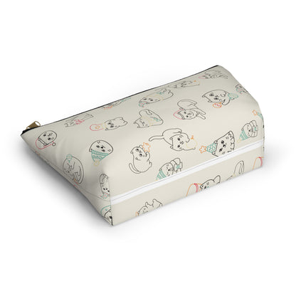 Pouch with T-bottom