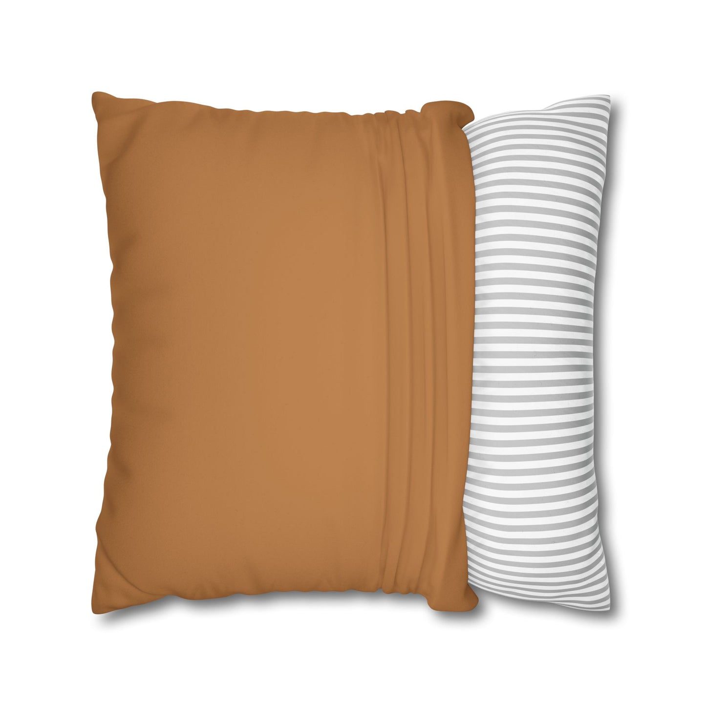 Faux Suede Square Pillowcase